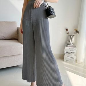 Pleated Wide Leg Panta Drape Trousers High waist women's size 2 PrettyLi…